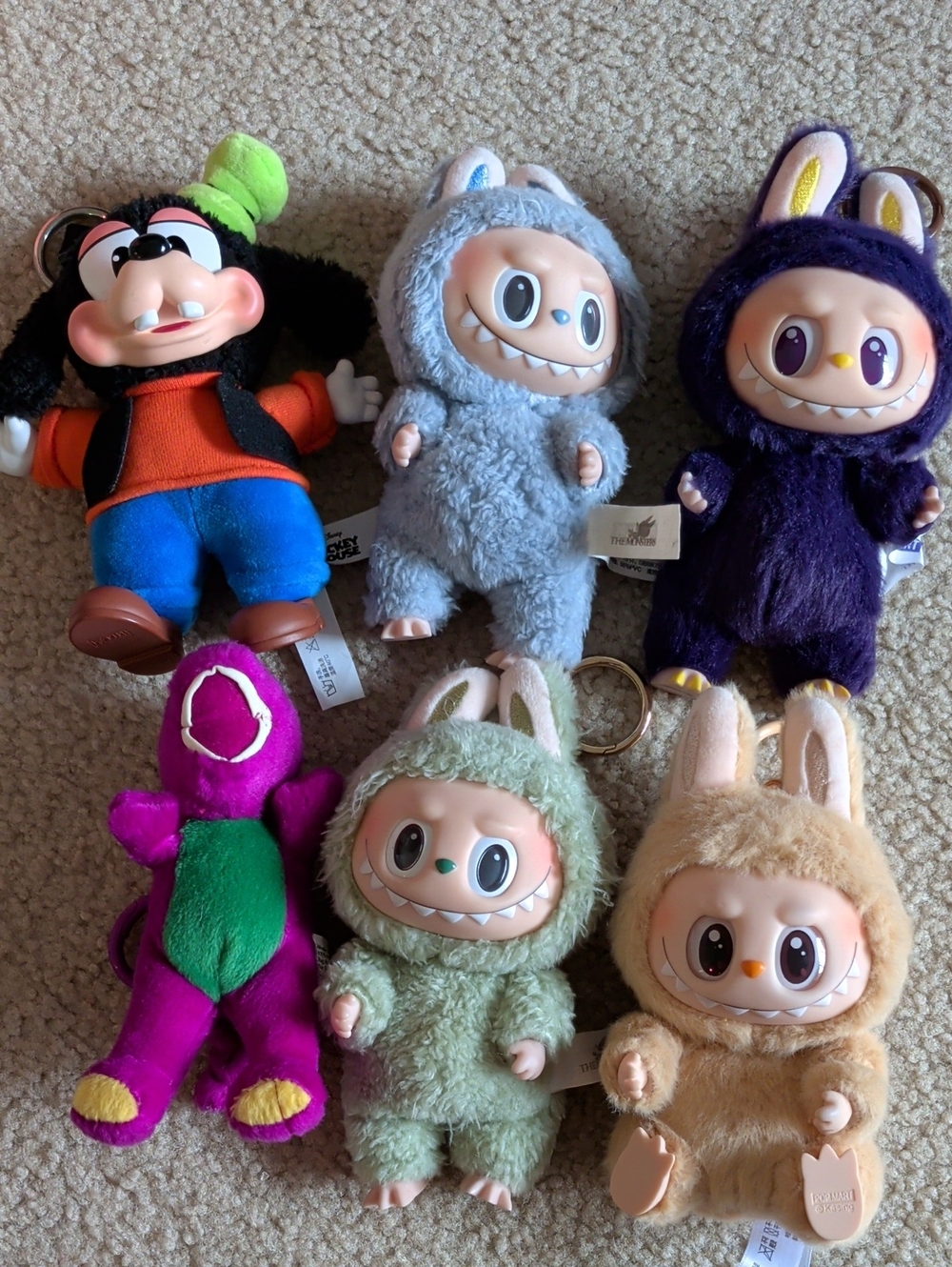 Lot Of Labubu/Popmart Plushies